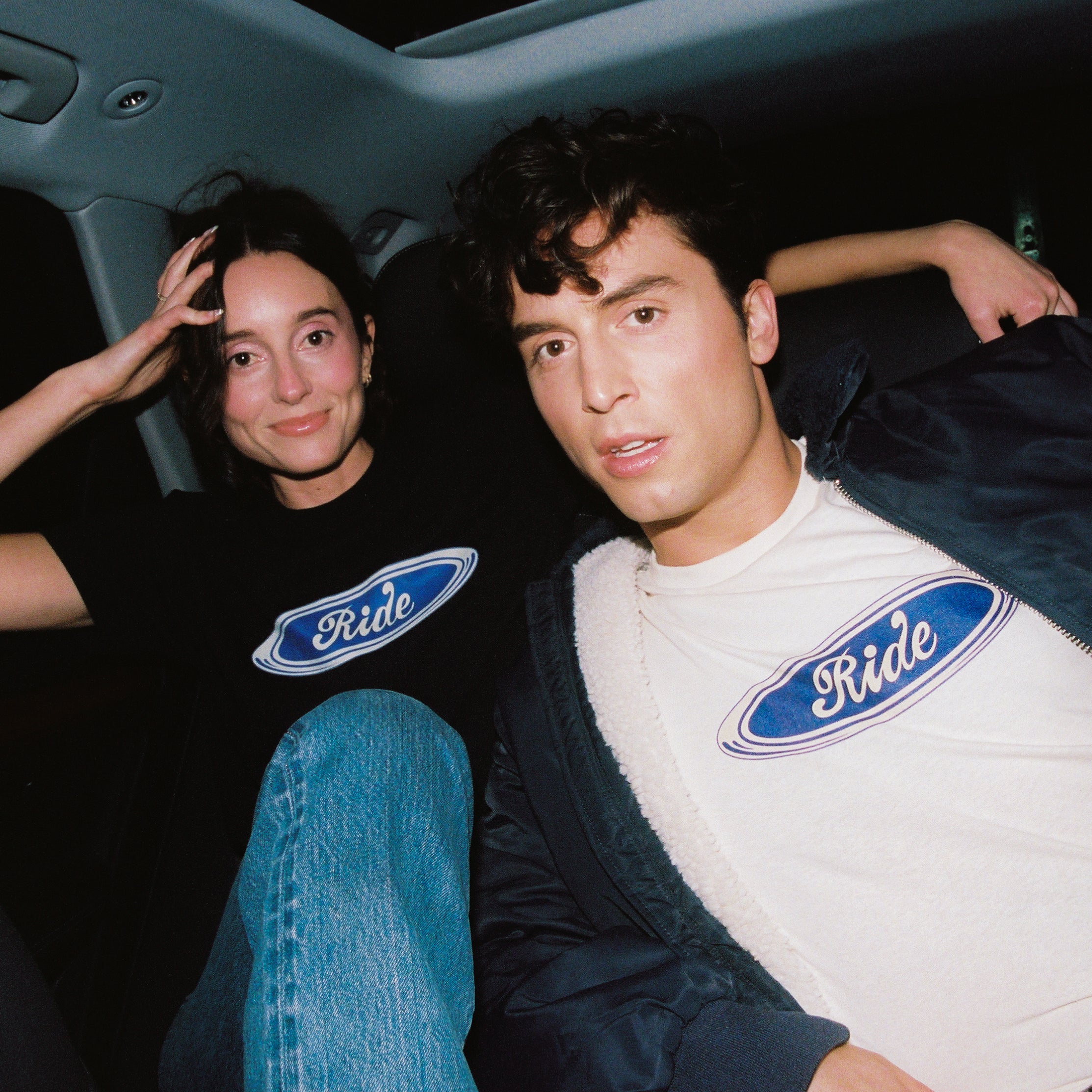 RIDE: Heritage Logo Off-White Tee