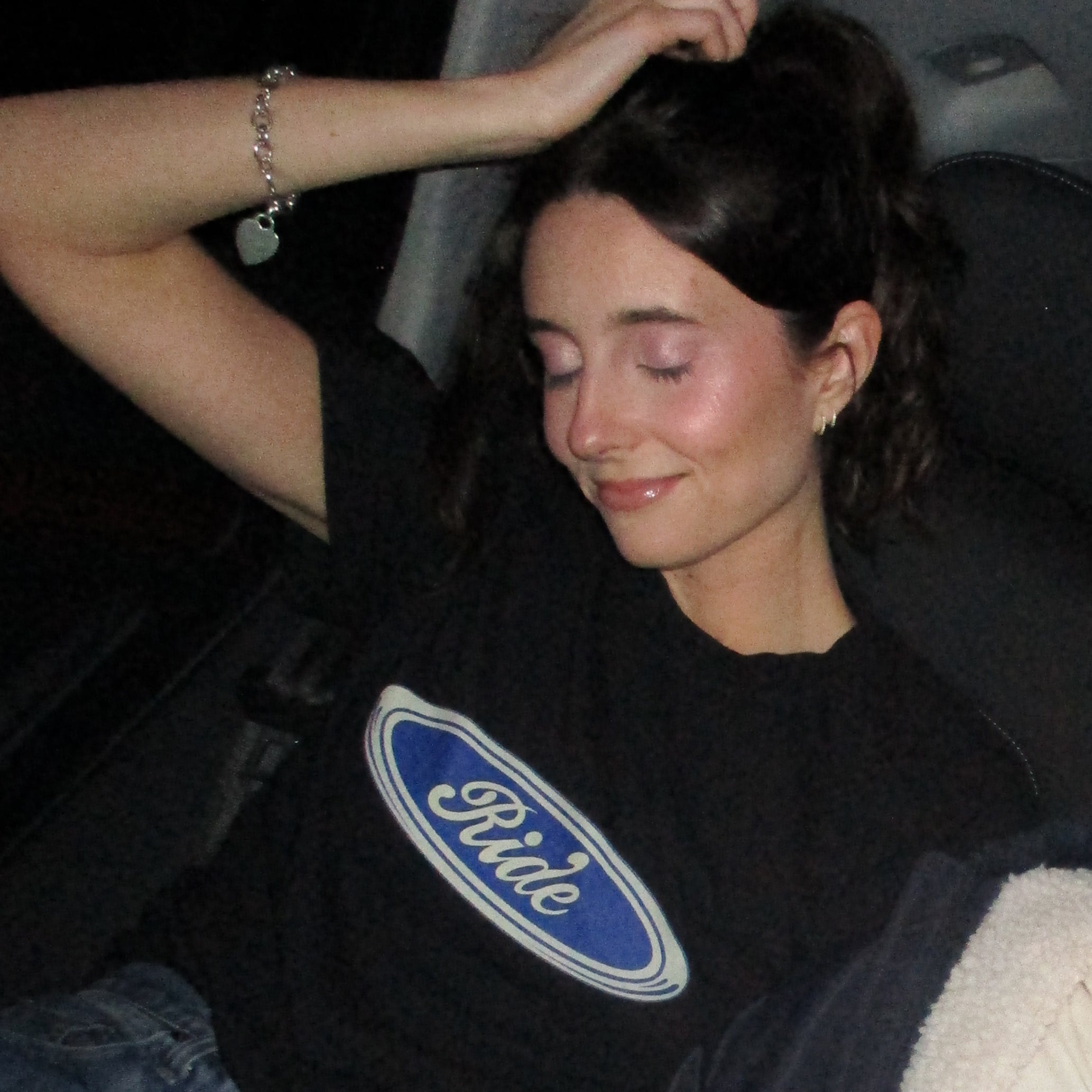 RIDE: Heritage Logo Black Tee