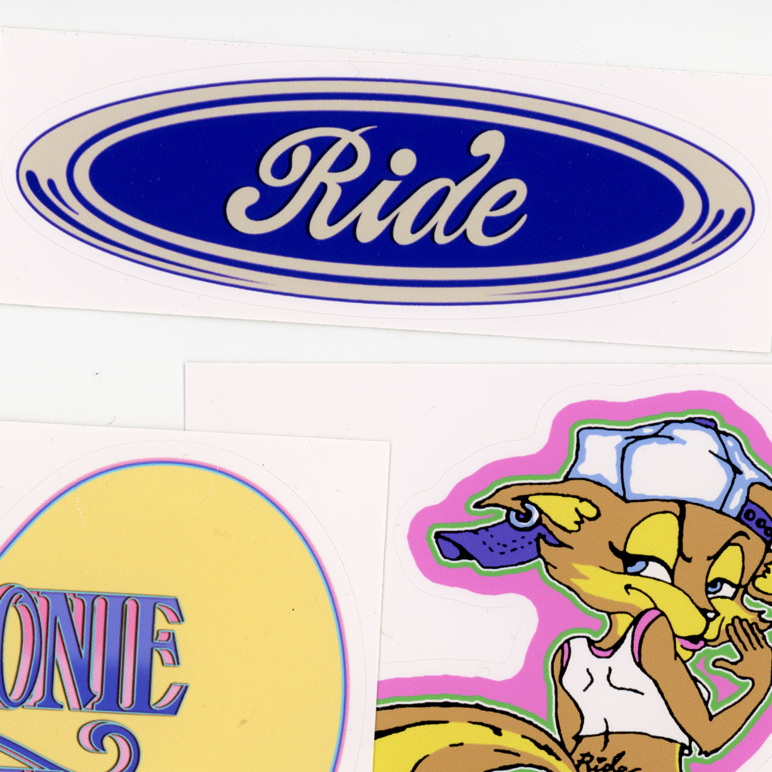 RIDE: Heritage Logo Sticker