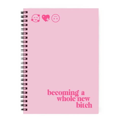 Relationshit: Becoming A Whole New B*tch Notebook