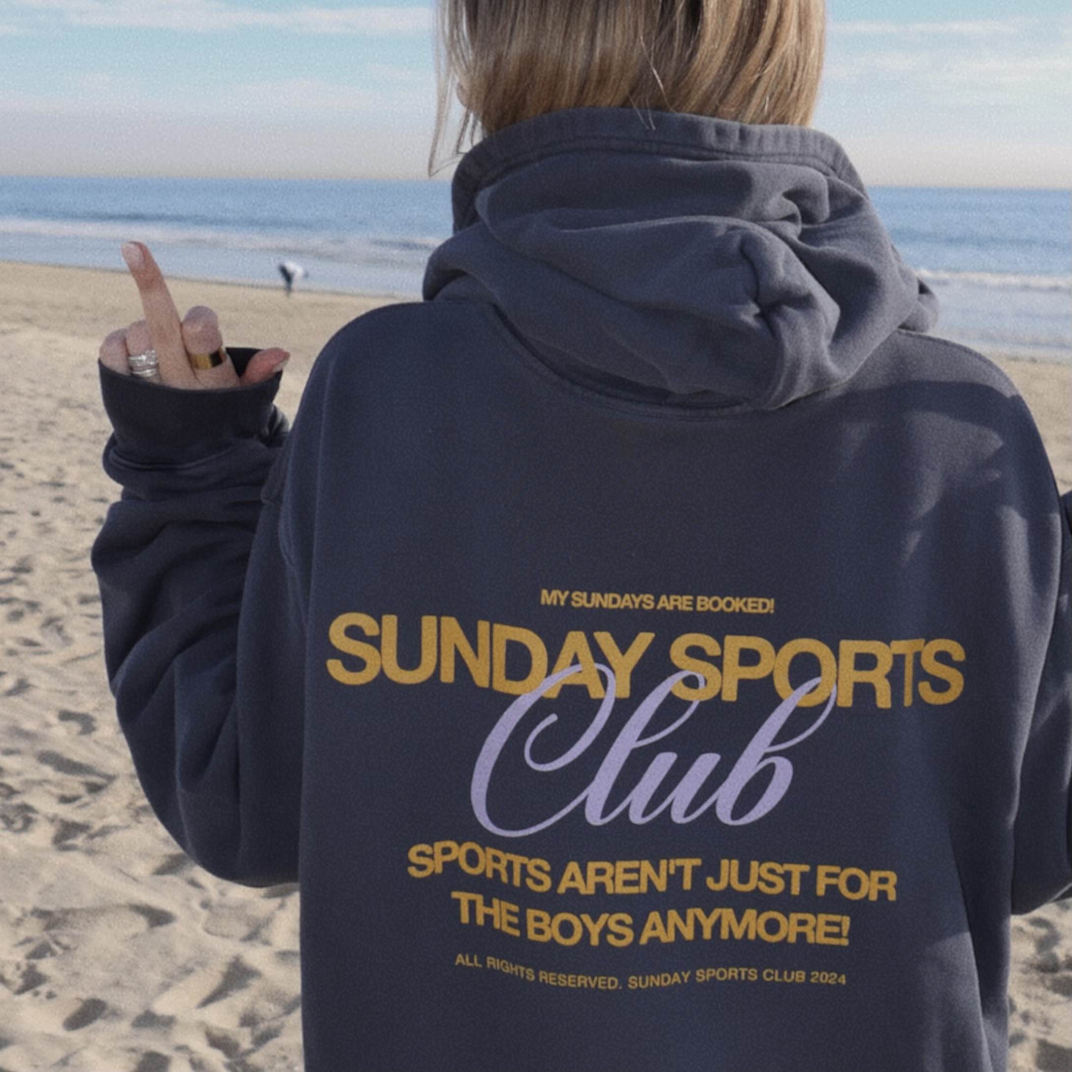 SUNDAY SPORTS CLUB NAVY HOODIE