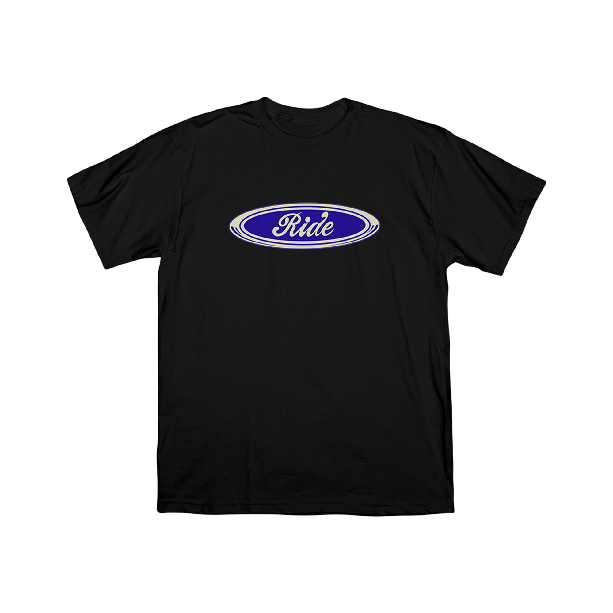 RIDE: Heritage Logo Black Tee