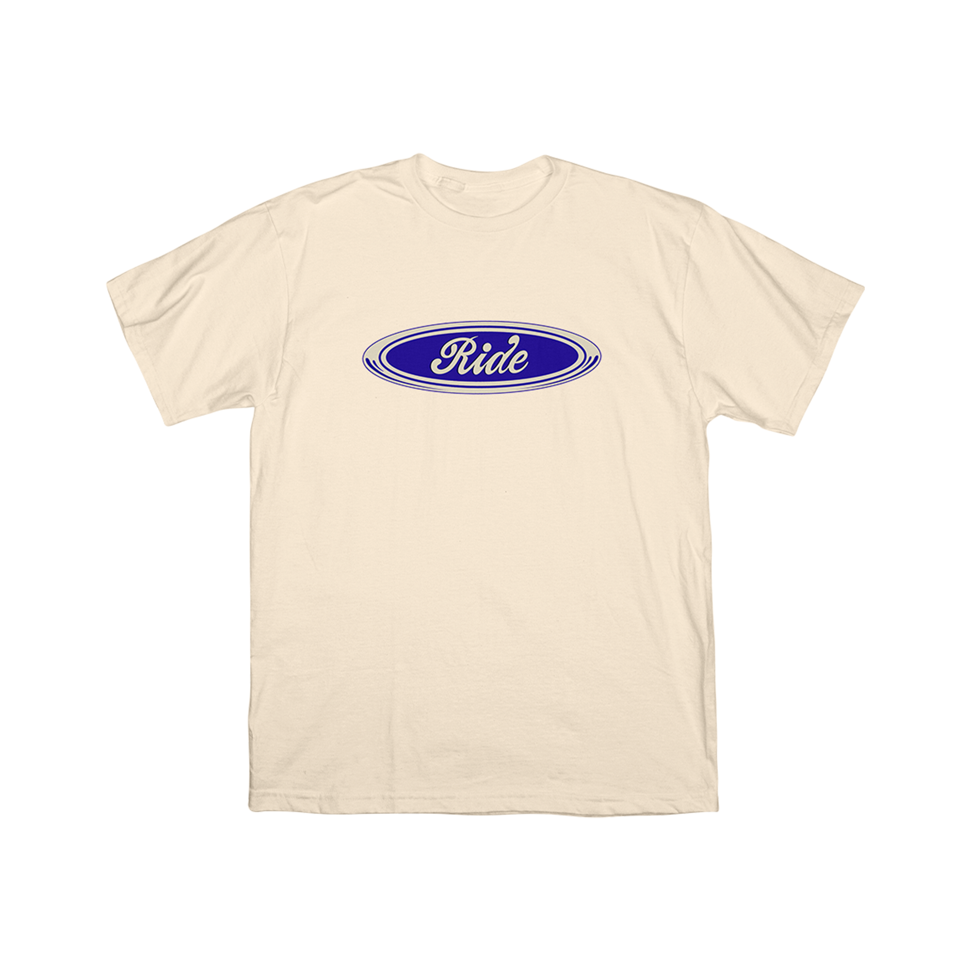 RIDE: Heritage Logo Off-White Tee