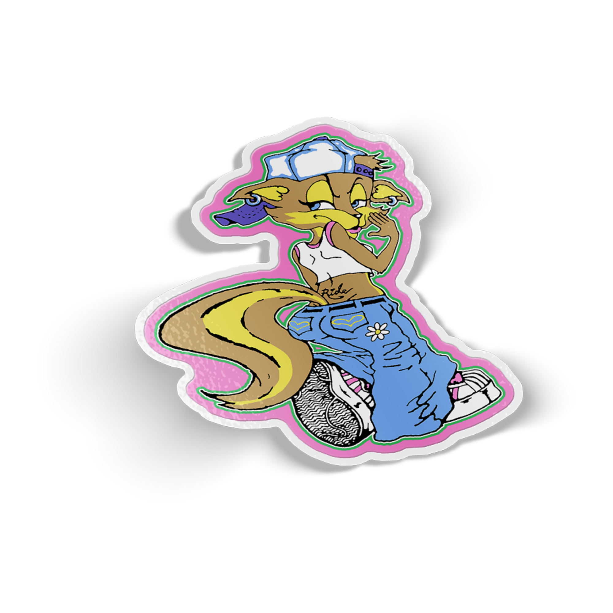 RIDE: Daisy Mae Buchanan Sticker