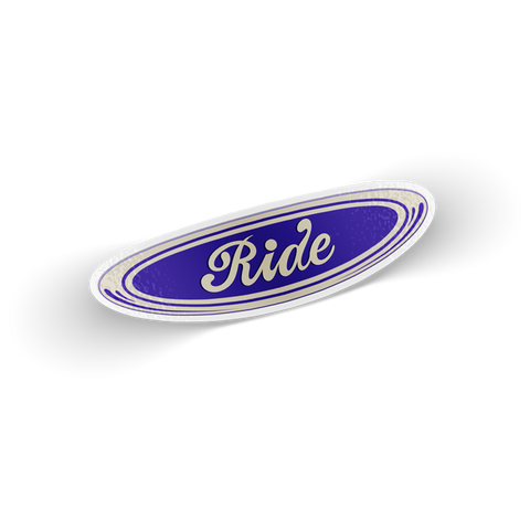 RIDE: Heritage Logo Sticker