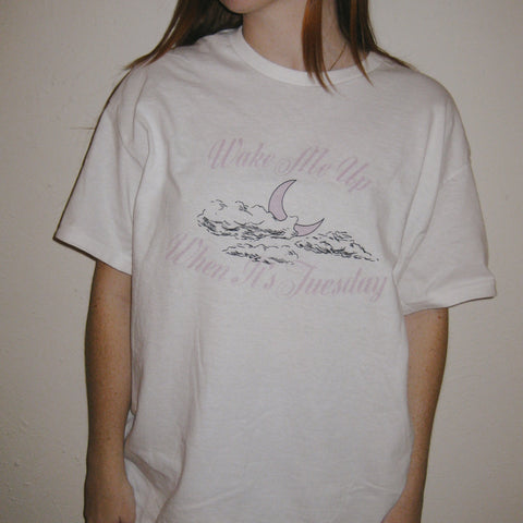 WWS: Wake Me Up When It's Tuesday Pink Tee