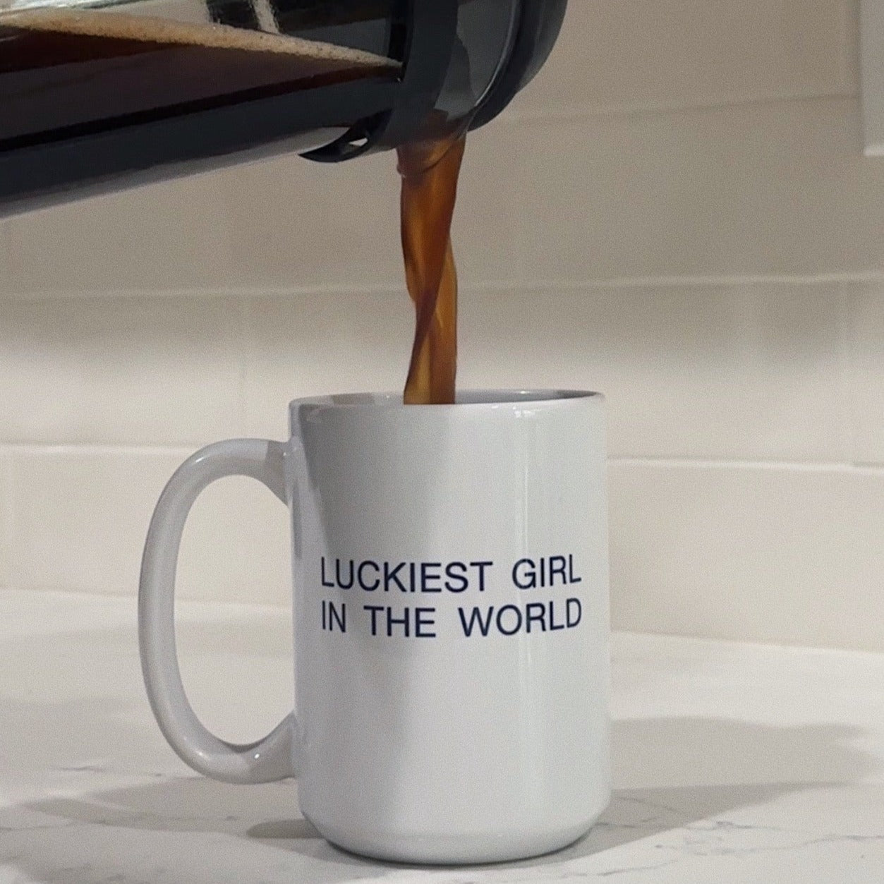 Note to Self: Luckiest Girl Mug