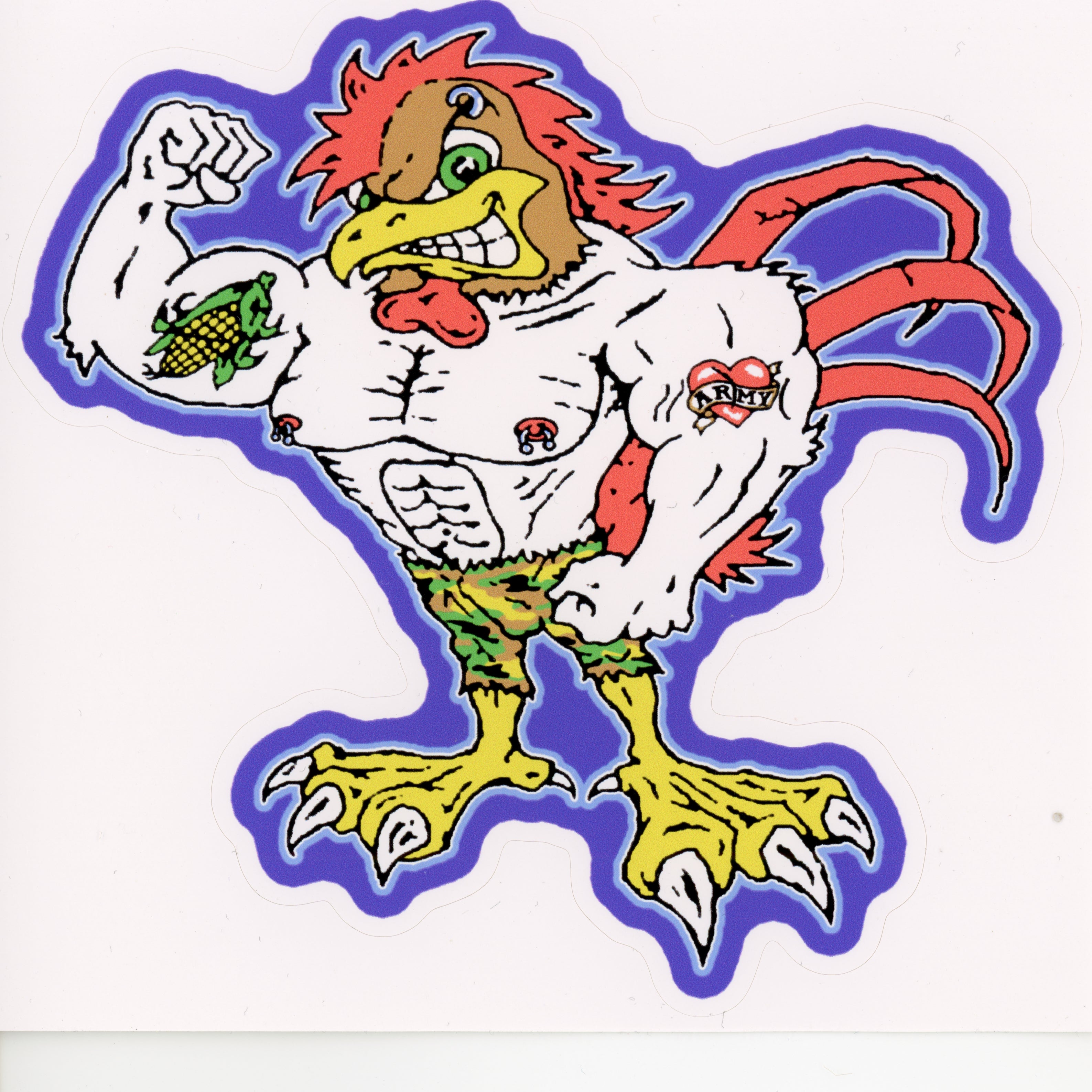 RIDE: SGT. Chicken Sticker