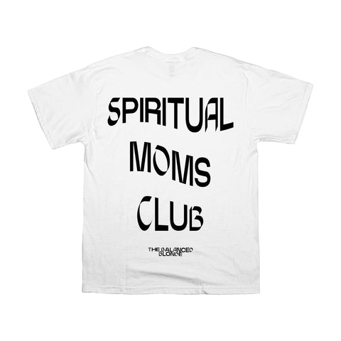 THE BALANCED BLONDE: SPIRITUAL MOMS CLUB B&W TEE