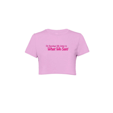 WWS: Pink Baby Tee