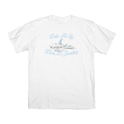WWS: Wake Me Up When It's Tuesday Blue Tee