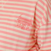 Pink House Guest Embroidered Crew