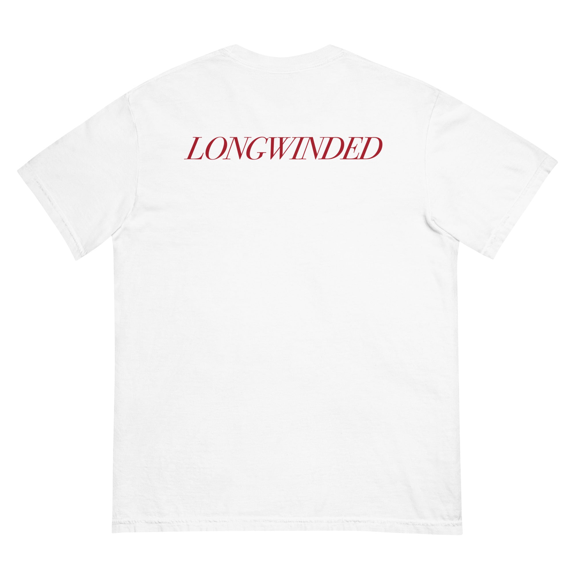 LONG WINDED Cherry Tee