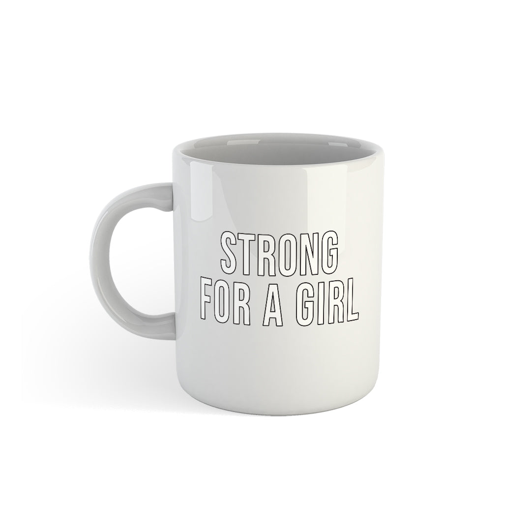 The Bad Broadcast: Strong For A Girl Mug