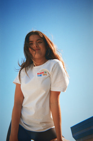 MADE IN THE '90s EMBROIDERED TEE