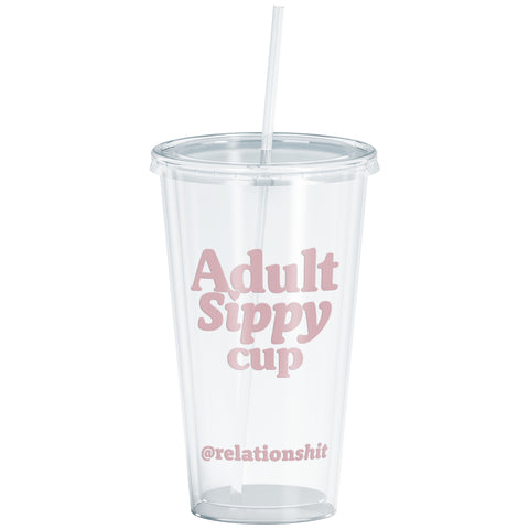 Adult Sippy Cup - Blush