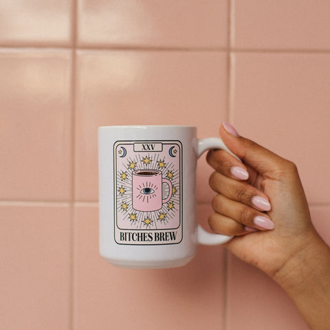 B*tches Brew Mug - Pink