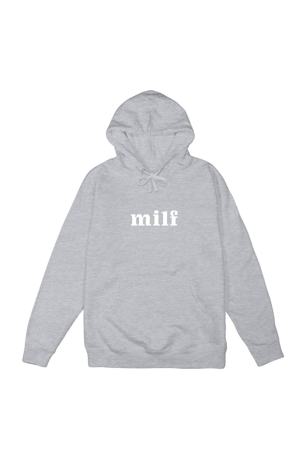 Milf Grey Hoodie