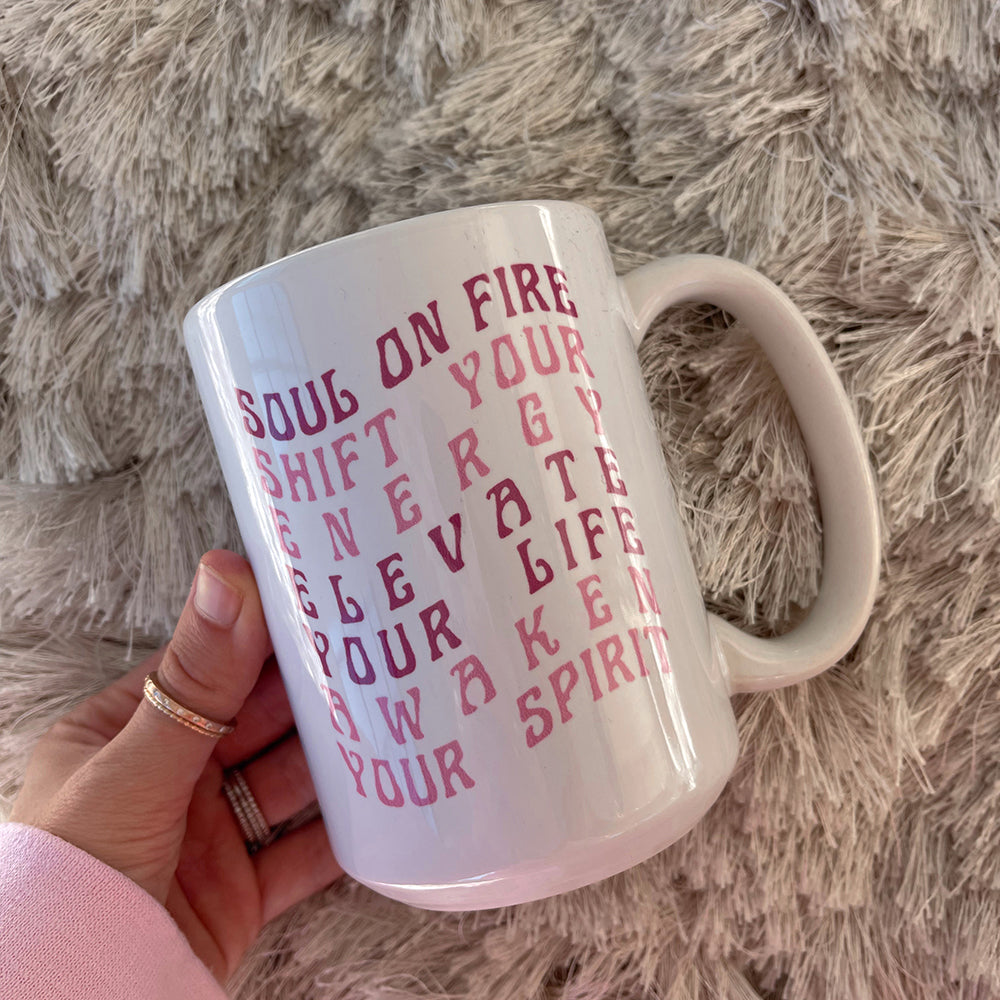 The Balanced Blonde: Soul on Fire Mug