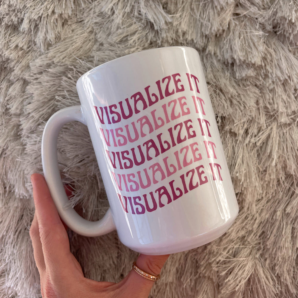 The Balanced Blonde: Visualize It Mug