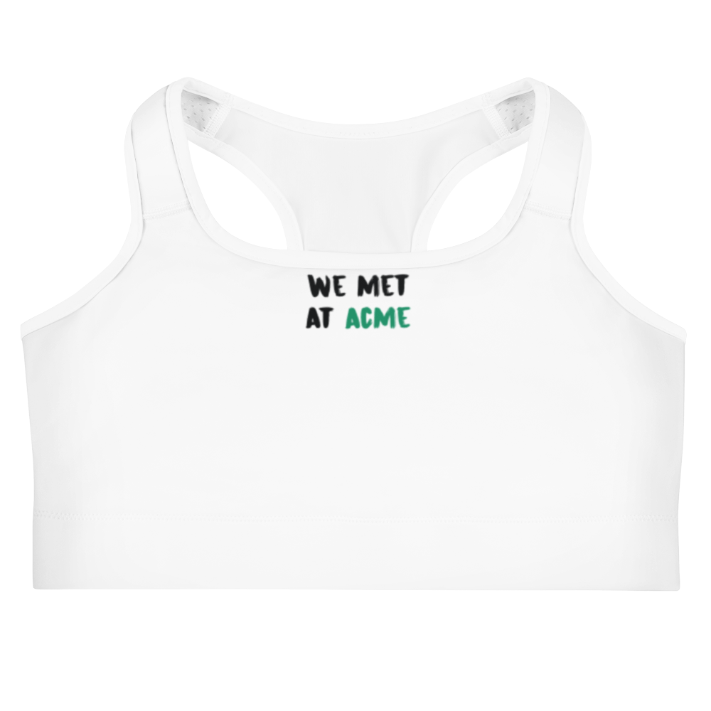 Linny Sports Bra - White