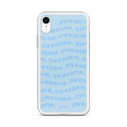 Blue Awesome iPhone Case