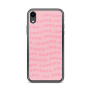 Pink Awesome iPhone Case